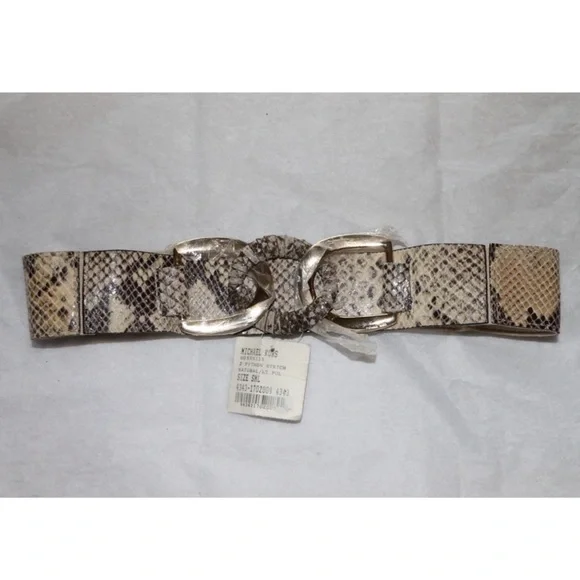 Michael Kors | Accessories | Michael Kors Womens Python Belt  display picture 1